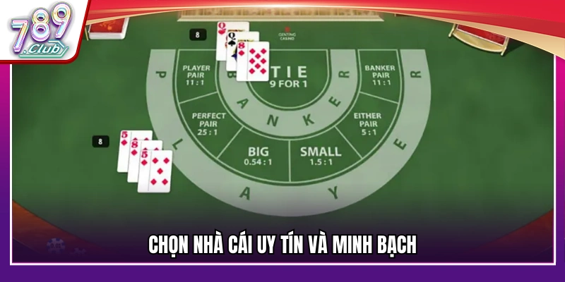 Lựa chọn nhà cái đáng tin cậy 